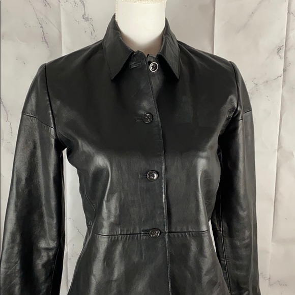 Banana Republic Butter Soft Leather Jacket XS - Picture 3 of 12